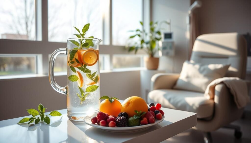 staying hydrated with chemotherapy for lung cancer