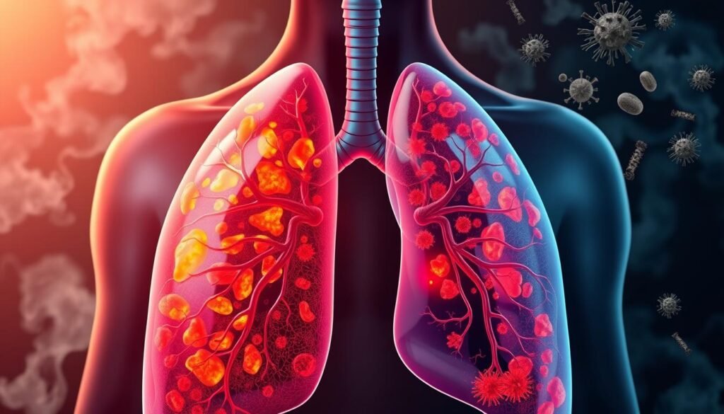 Chronic Lung Diseases and Previous Lung Infections