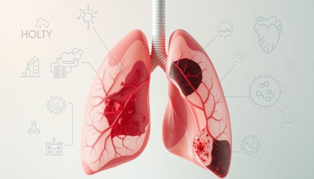Chronic lung conditions impact on respiratory health