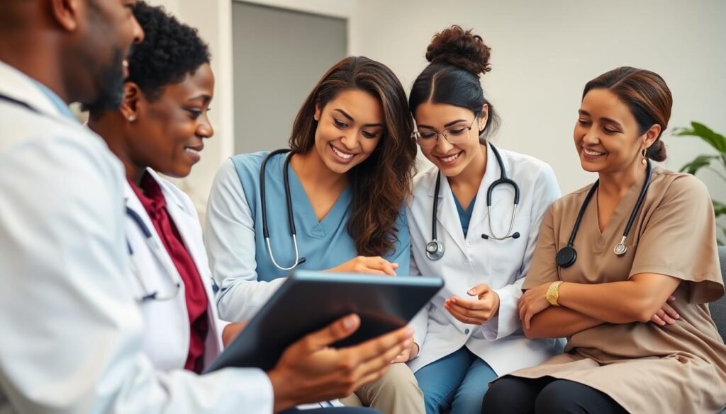 Communication in healthcare with cancer care team