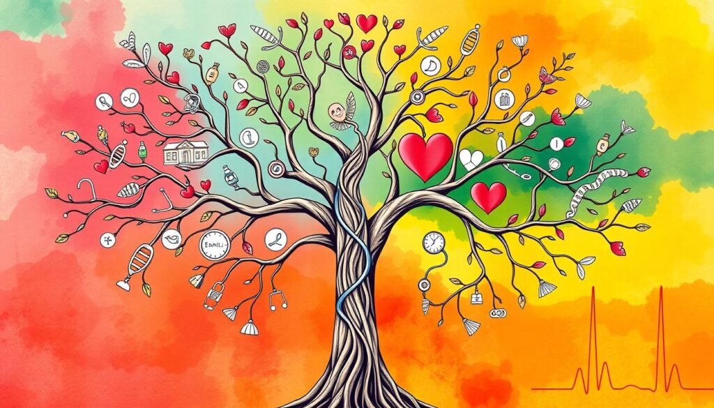 Family history in health risk assessment