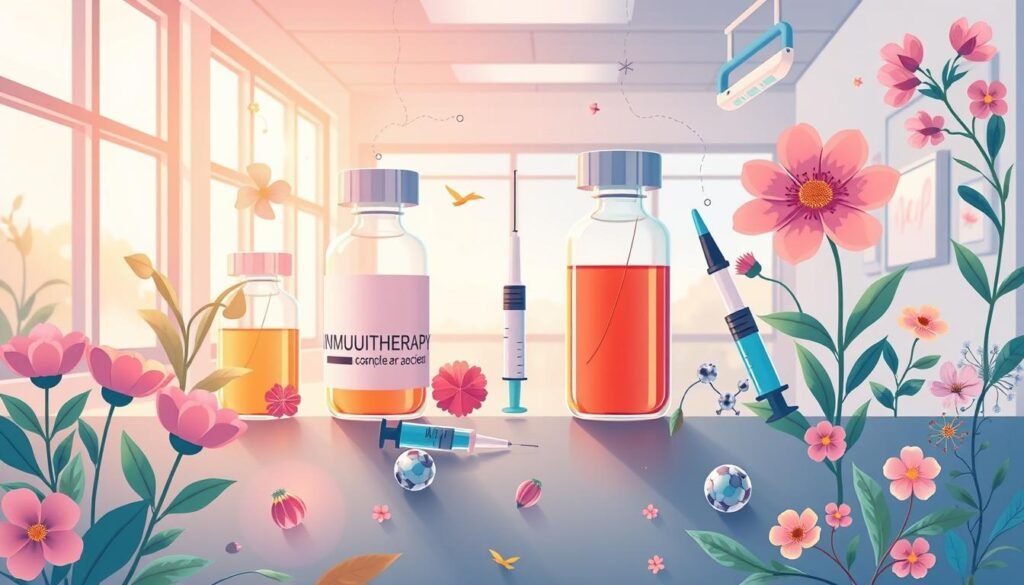Immunotherapy medications in lung cancer treatment