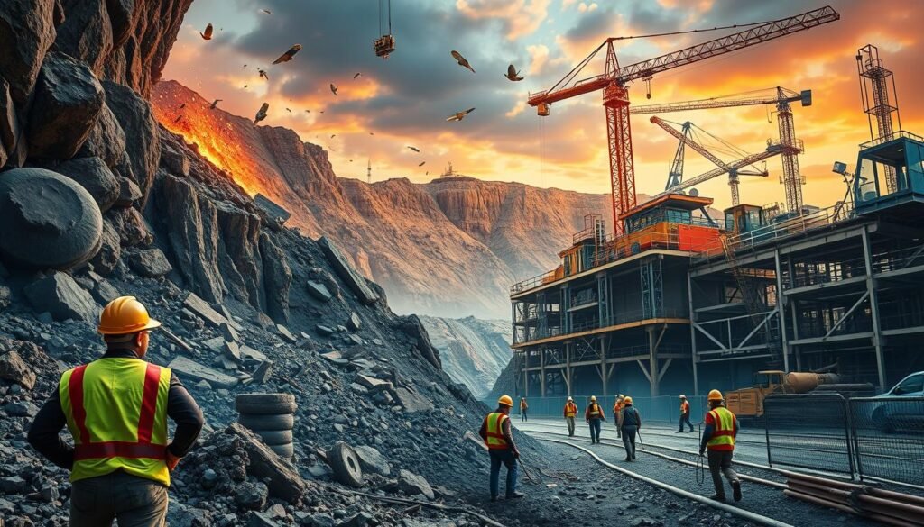 Occupational Hazards in Mining and Construction Safety