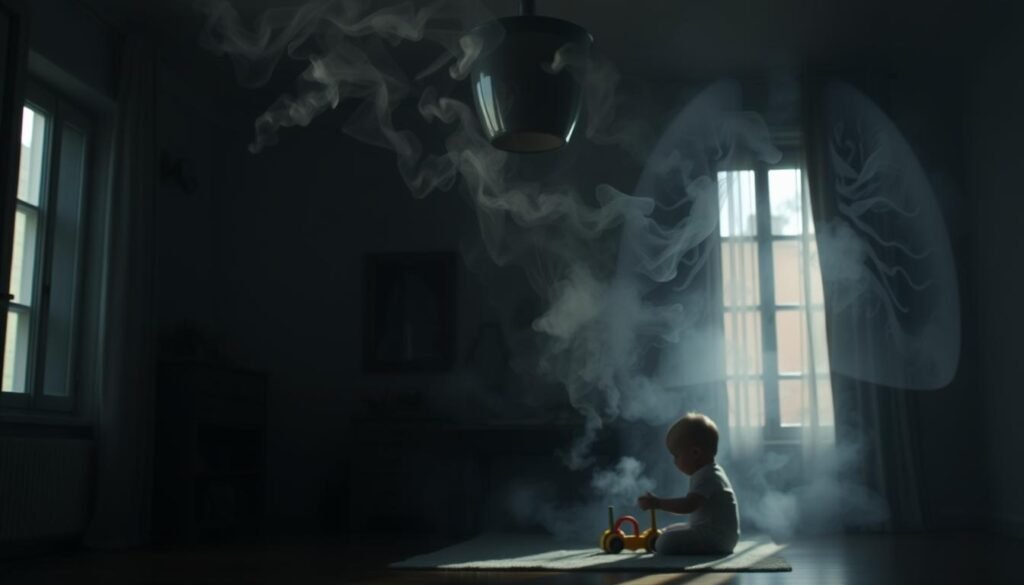 Passive exposure to smoke health hazards
