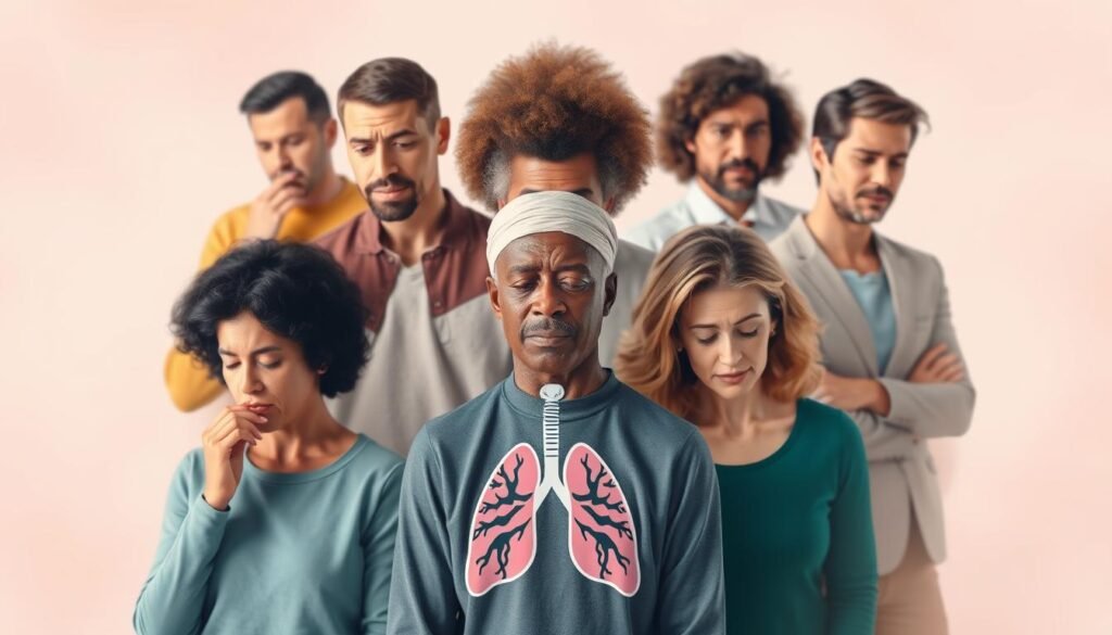 Symptoms of NSCLC in Special Populations