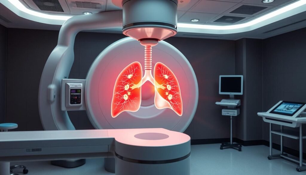 Targeting Lung Tumors with Radiation Therapy