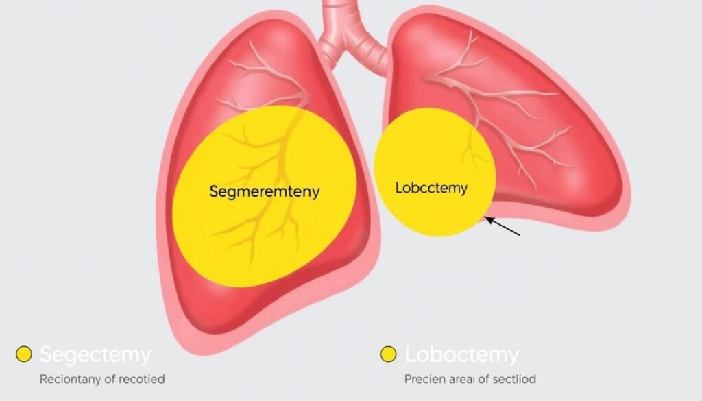 extent of resection in lung cancer surgery