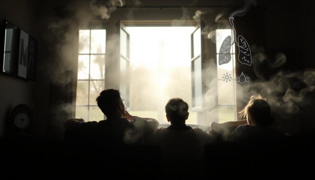 health risks of secondhand smoke exposure