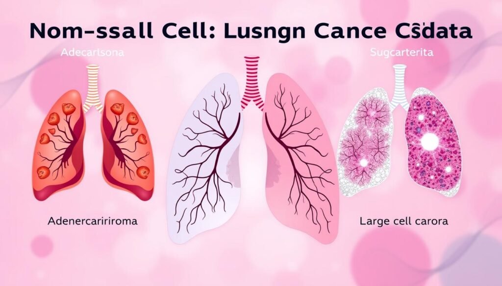 non-small cell lung cancer types and stages