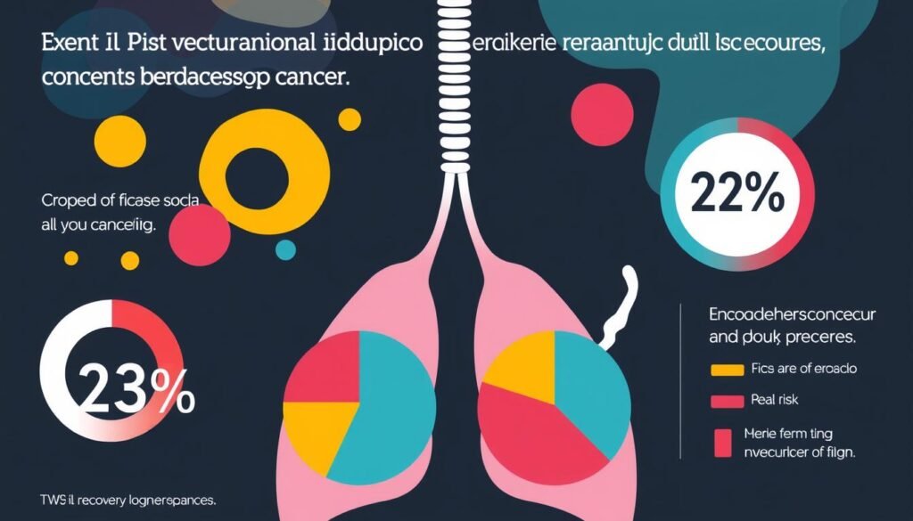 percentage of ex smokers who get lung cancer
