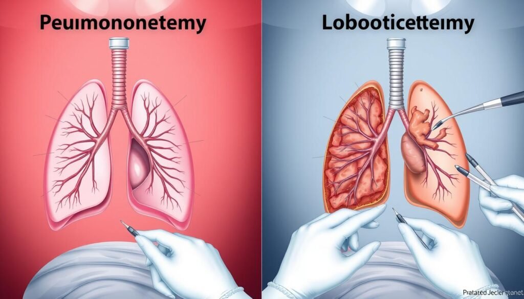 pneumonectomy vs. lobectomy