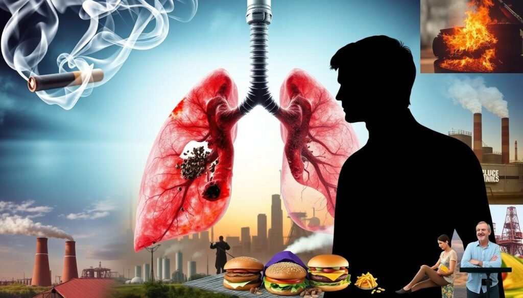 risk factors for squamous cell lung cancer