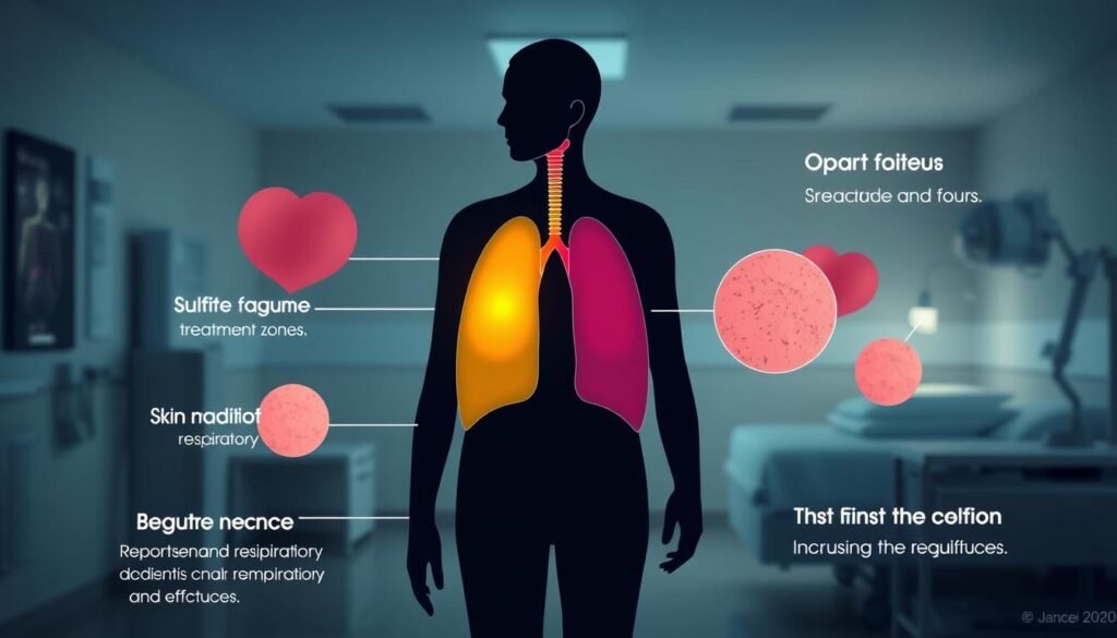 side effects of lung radiation