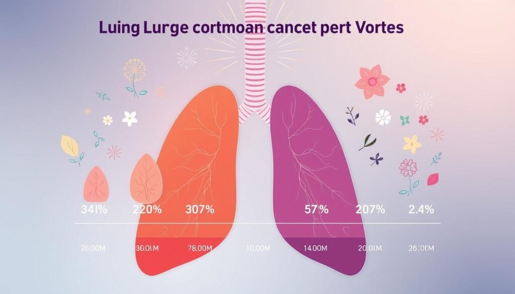 stage-specific survival rates of lung cancer