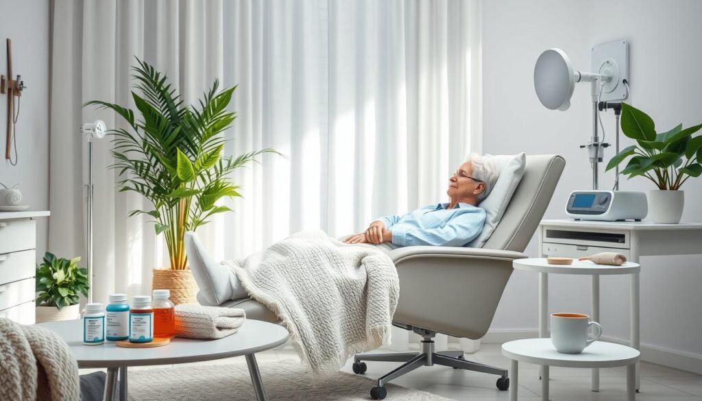 symptom management for NSCLC