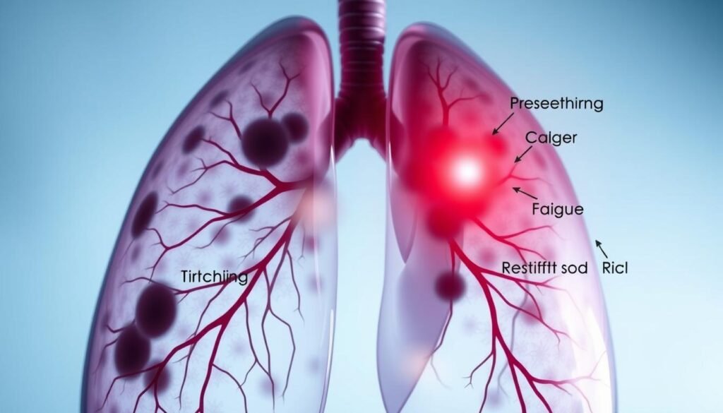 symptoms of lung adenocarcinoma