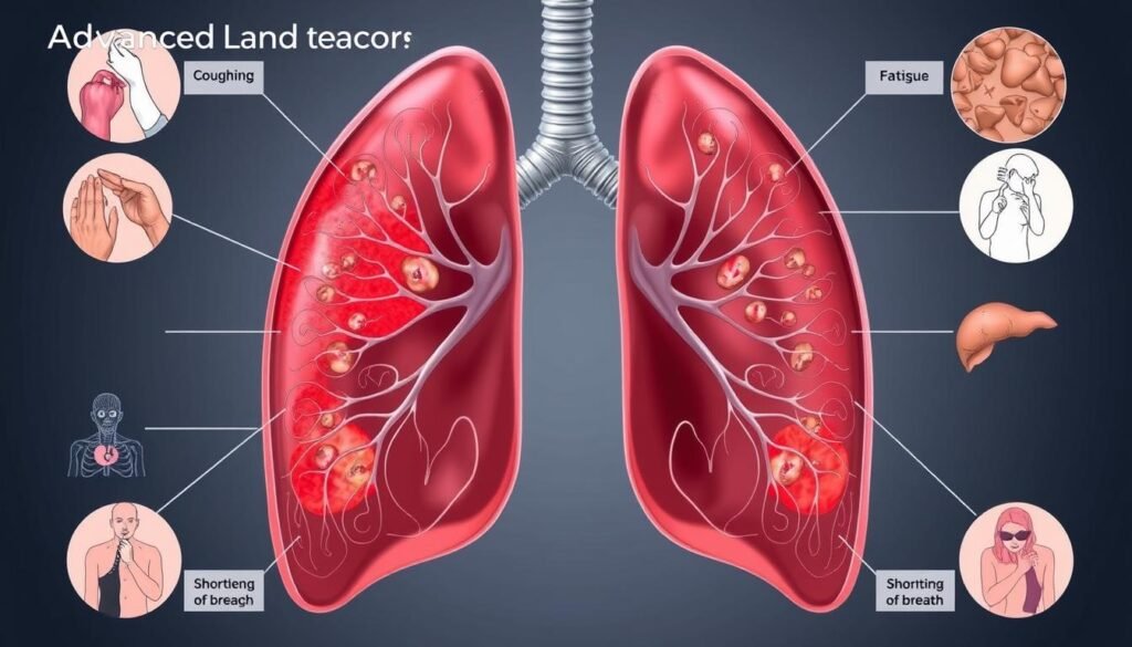 Advanced lung cancer symptoms