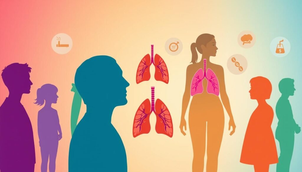Age and Gender as Risk Factors for Lung Cancer