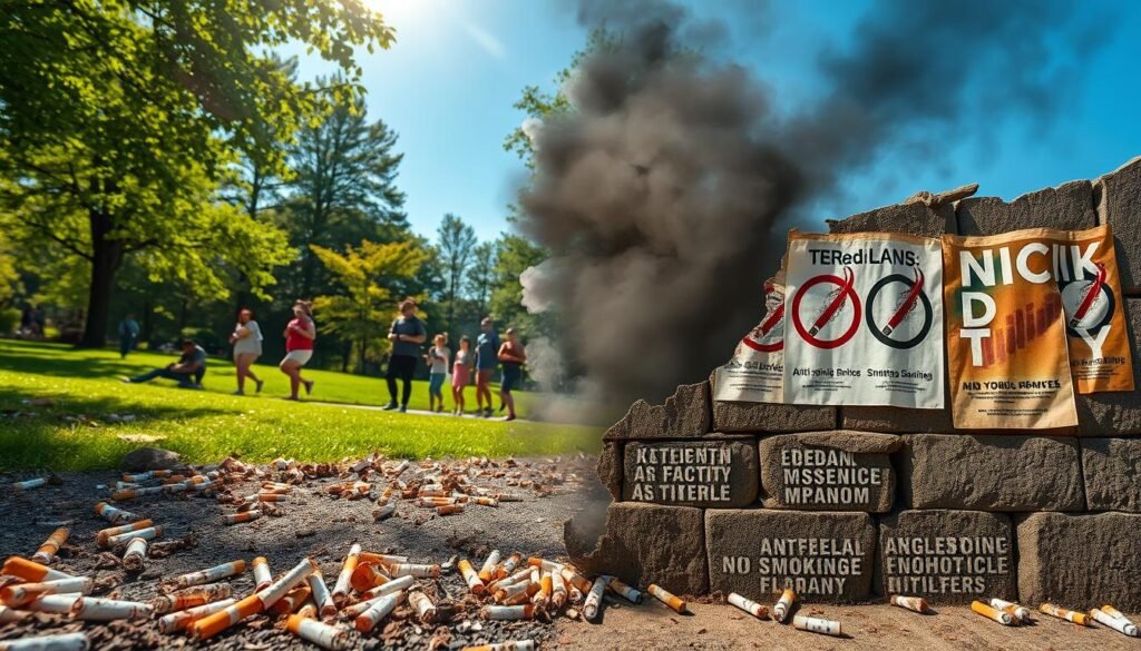 Anti-smoking campaigns and public health awareness