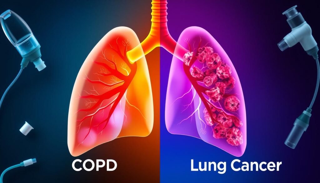 COPD and lung cancer differences