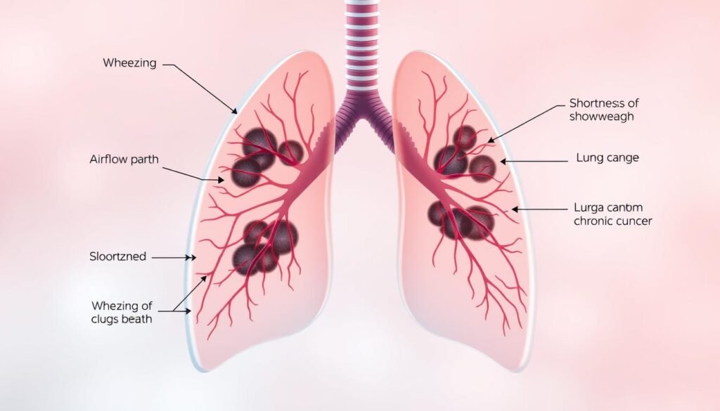 COPD symptoms and lung cancer symptoms