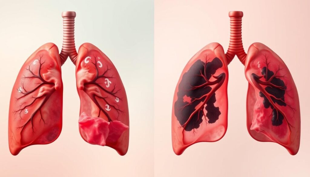 COPD vs lung cancer symptoms