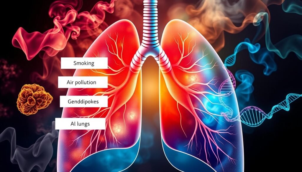 Causes and Risk Factors of Hilar Lung Cancer
