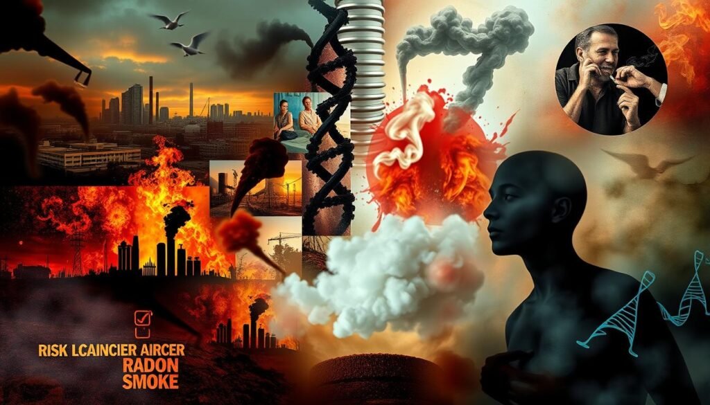 Causes of lung cancer in non-smokers