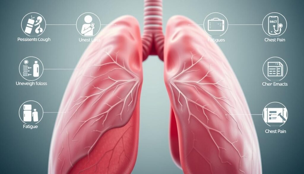 Early signs of lung cancer in non-smokers