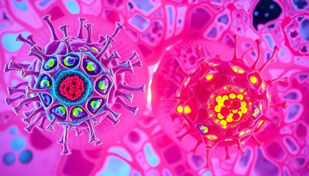 HPV-positive lung tumors characteristics