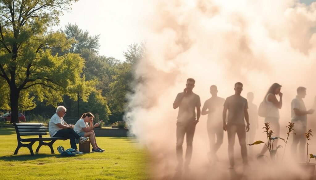 How smoking affects non-smokers