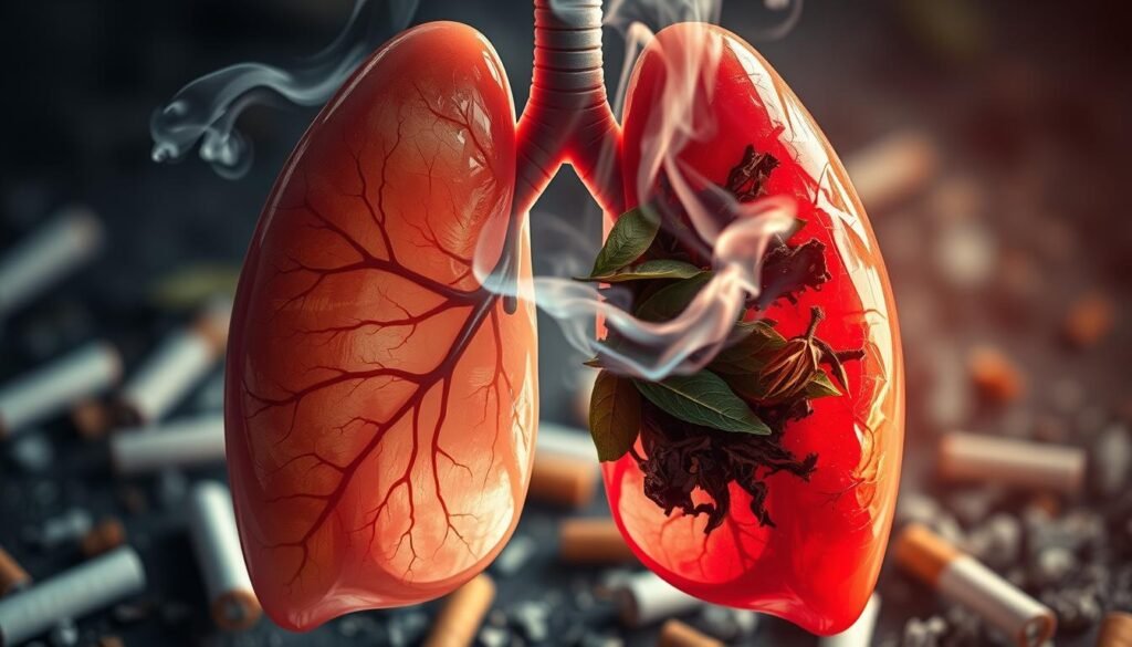 How tobacco use directly contributes to lung cancer