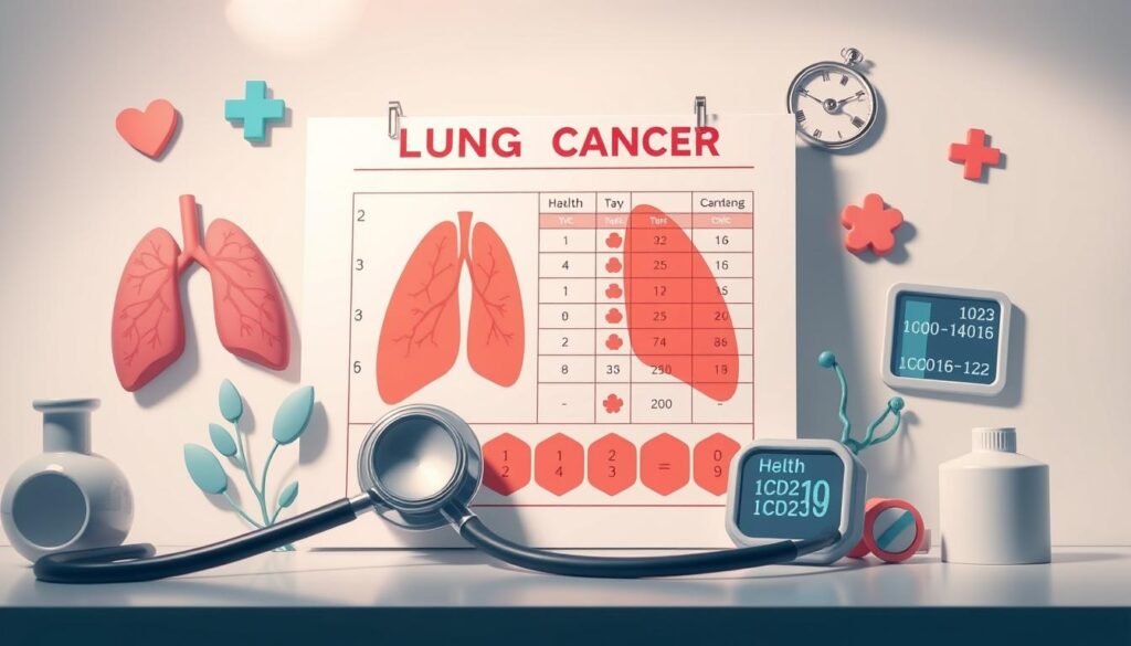 ICD 10 for history of lung cancer