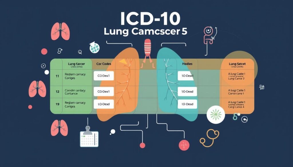 ICD-10 lung cancer codes
