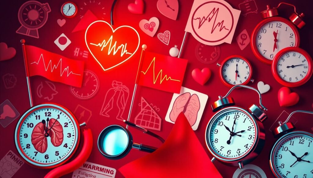 Identifying red flags and seeking timely medical advice