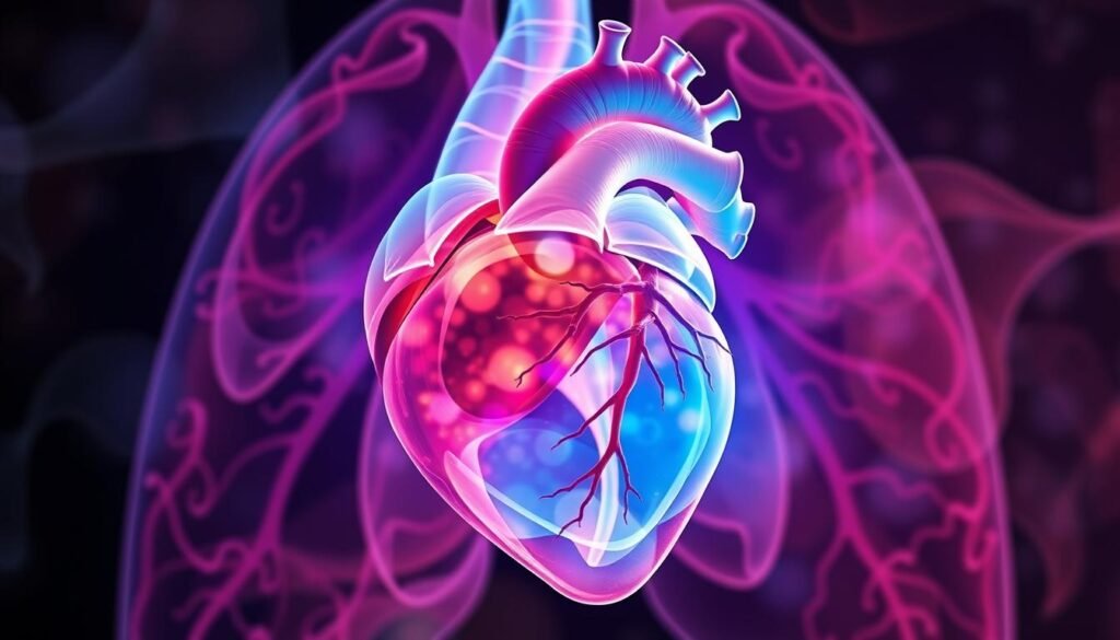 Impact of metastatic lung cancer on cardiac health