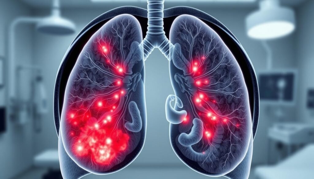 Low-dose CT scan for diagnosis of emphysema