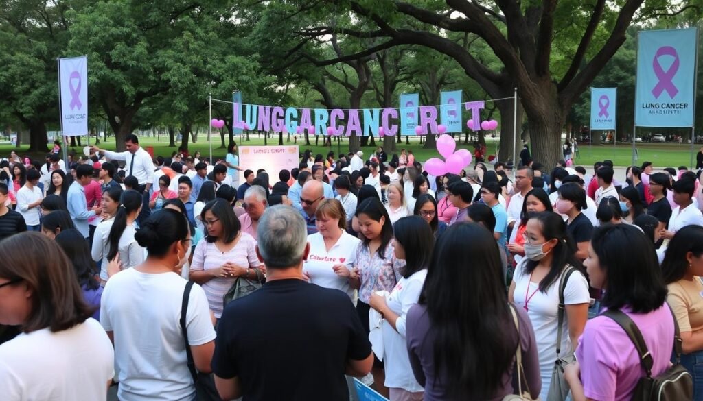Lung Cancer Awareness Month activities