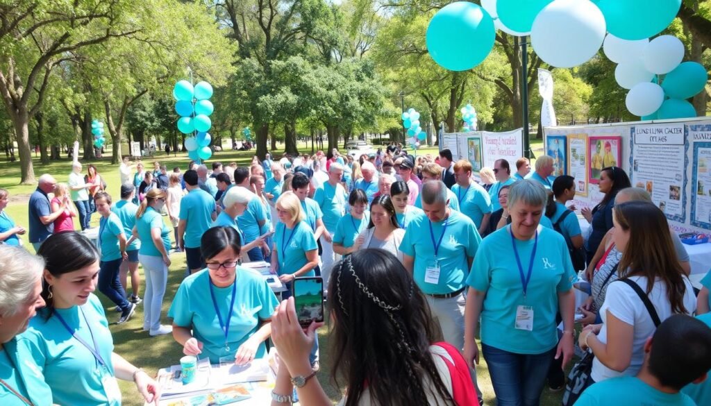 Lung Cancer Awareness Month activities