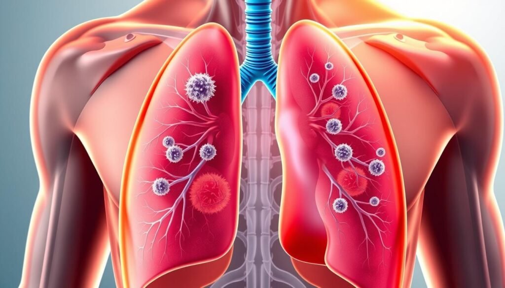 Lung Cancer Metastasis to Lymph Nodes