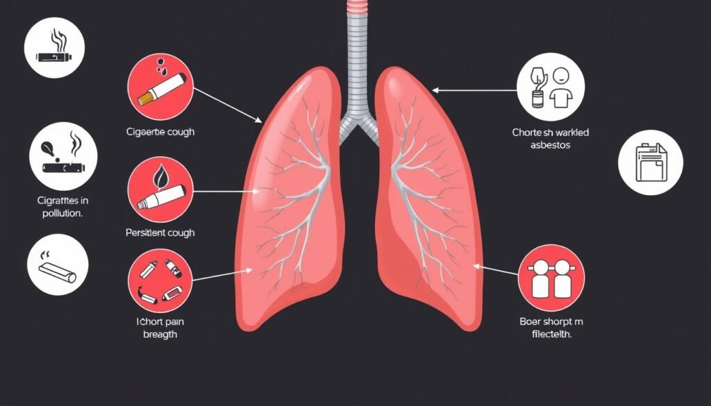 Lung cancer risk factors and early signs