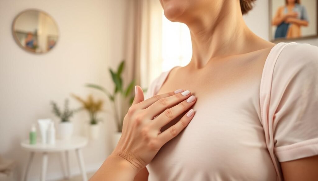 Managing skin reactions during radiation therapy