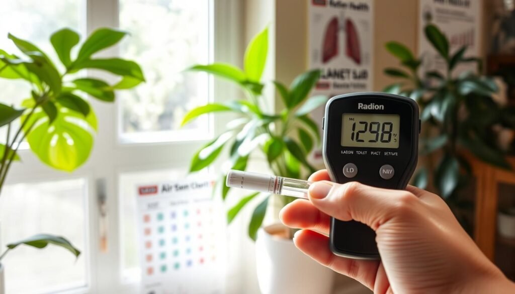 Measuring Radon Levels and Assessing Lung Cancer Risk