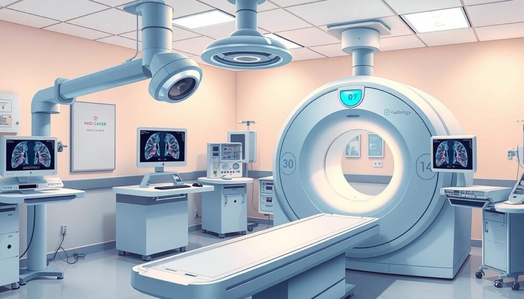 Medical Radiation in Lung Cancer Diagnosis