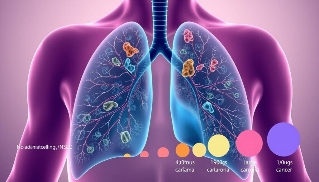 NSCLC types and lung cancer prevalence