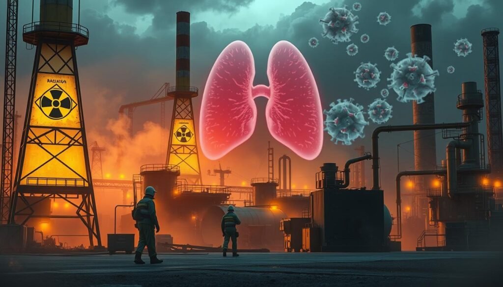 Occupational Radiation Exposure and Lung Cancer Risk