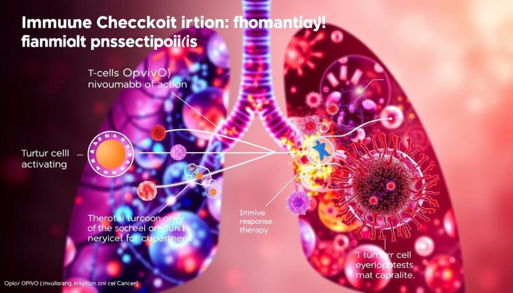 Opdivo mechanism in small cell lung cancer