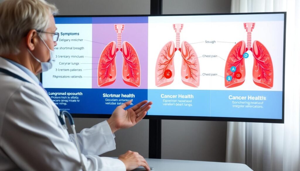 Recognizing lung cancer symptoms