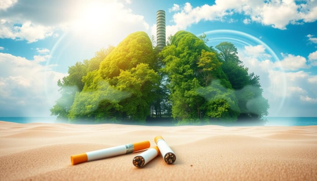 Risk reduction after quitting smoking and long-term lung health