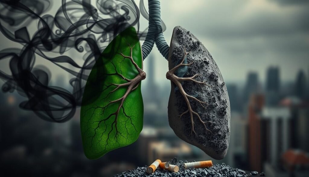 Smoking and lung cancer